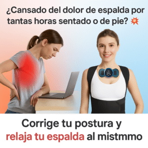 FajaPostural® + 2 Mini Masajeadores | Corrección + Relajación